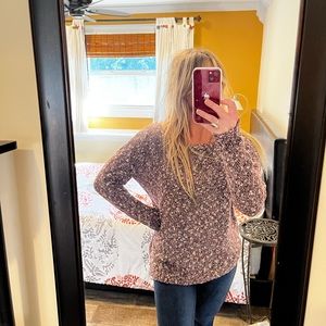 Oversized cozy fall sweater